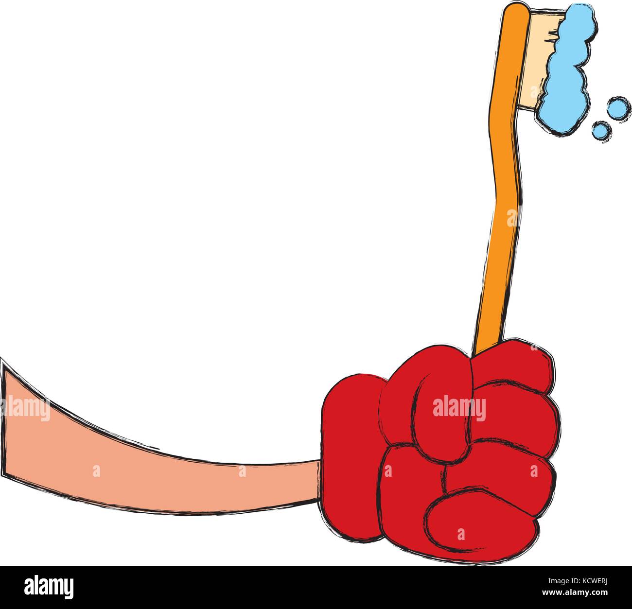 Toothbrush dental hygiene Stock Vector Image & Art - Alamy