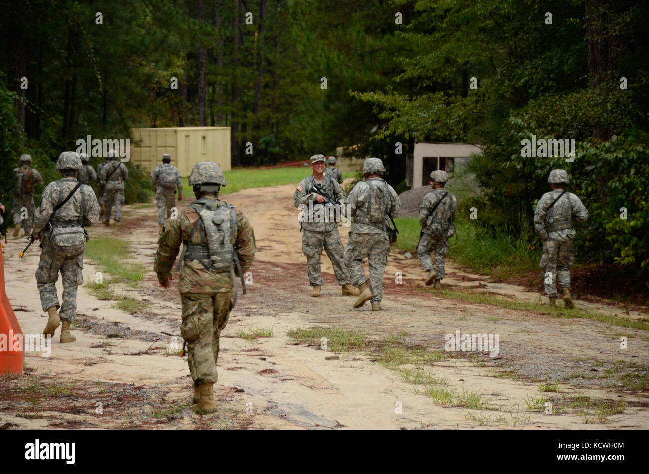 Soldiers with the 131st Military Police Company, 51st Military Police