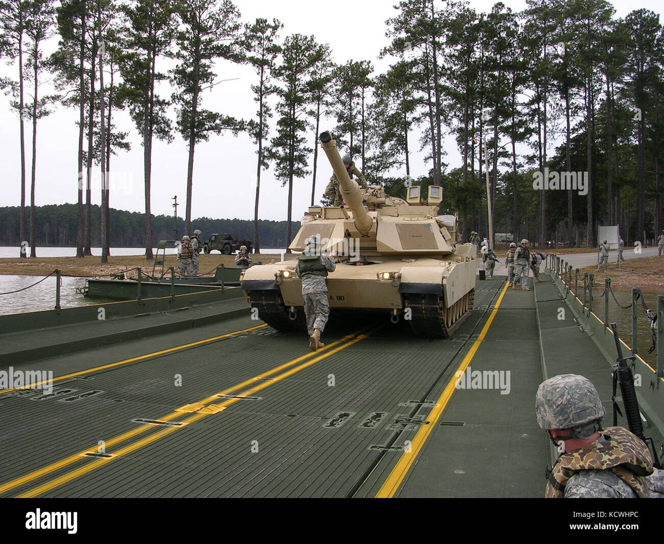U.S. Soldiers in the 125th MultiRole Bridge Company, South Carolina