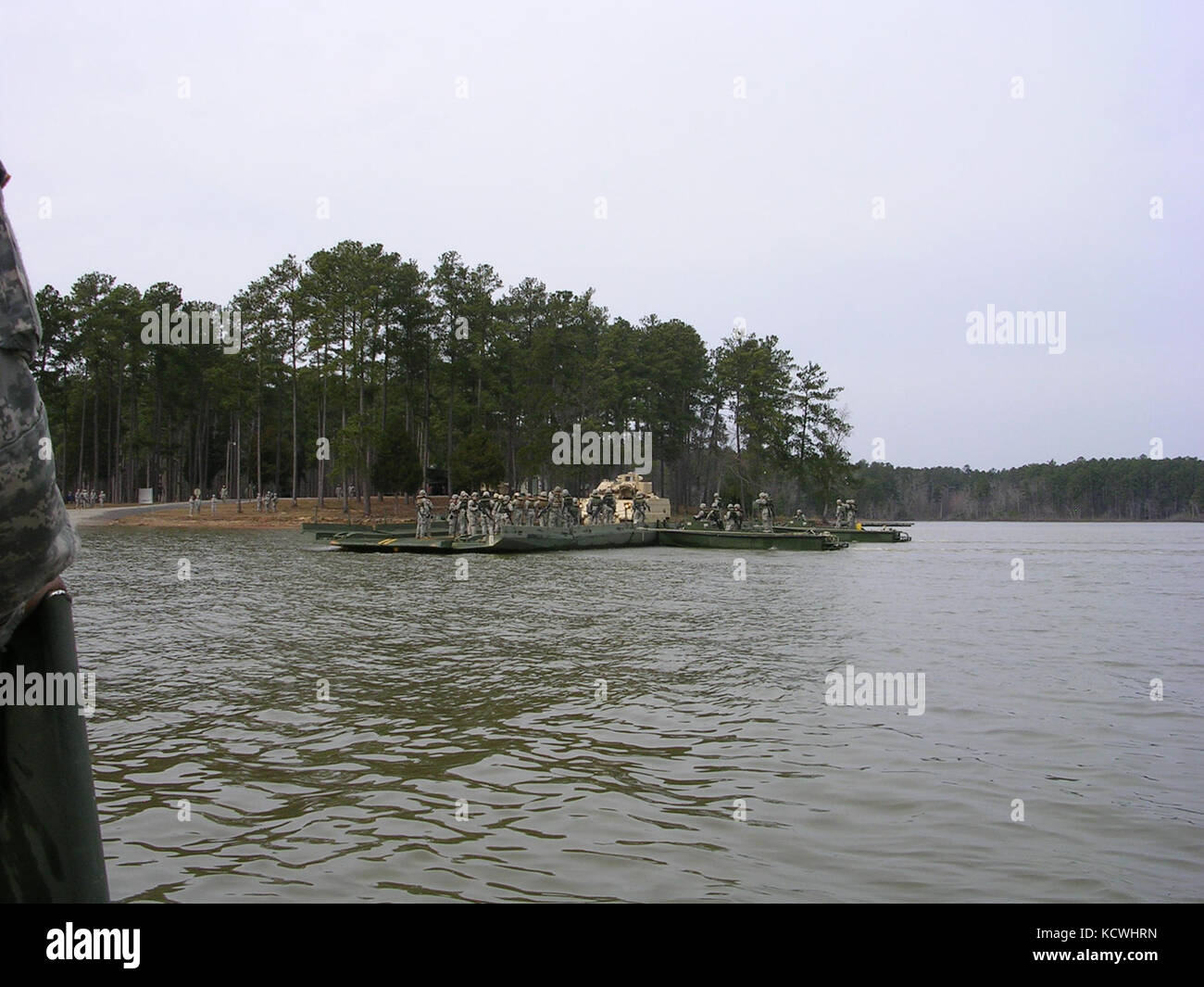 U.S. Soldiers in the 125th MultiRole Bridge Company, South Carolina