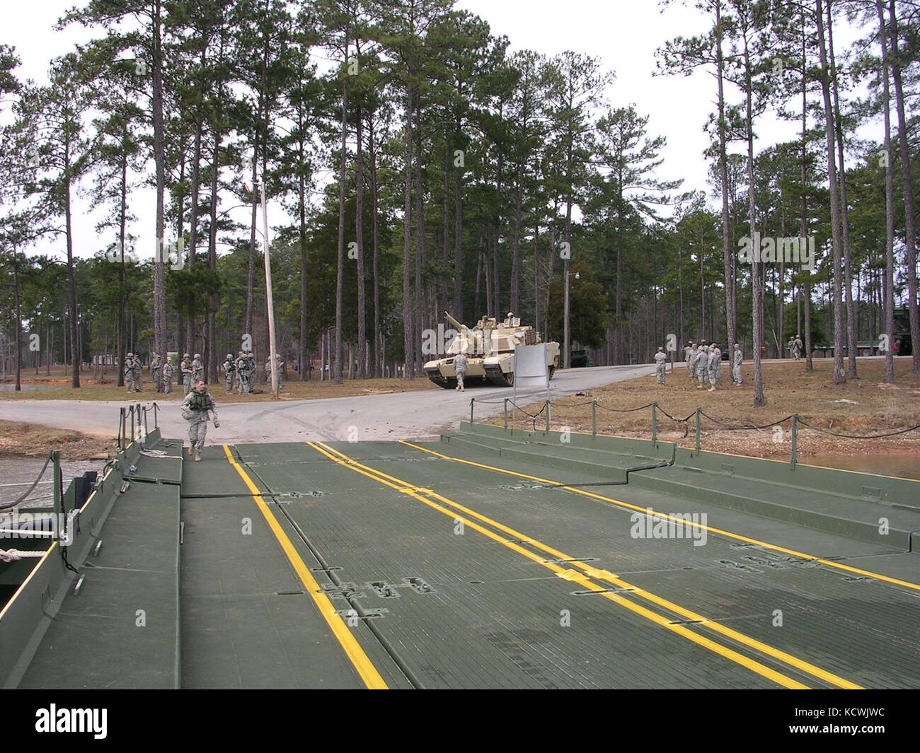 U.S. Soldiers in the 125th MultiRole Bridge Company, South Carolina