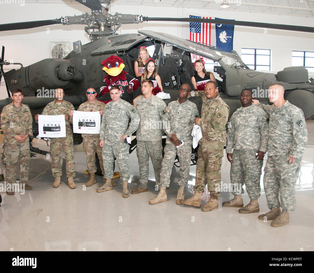 South Carolina Army National Guard Soldiers at the Army Aviation