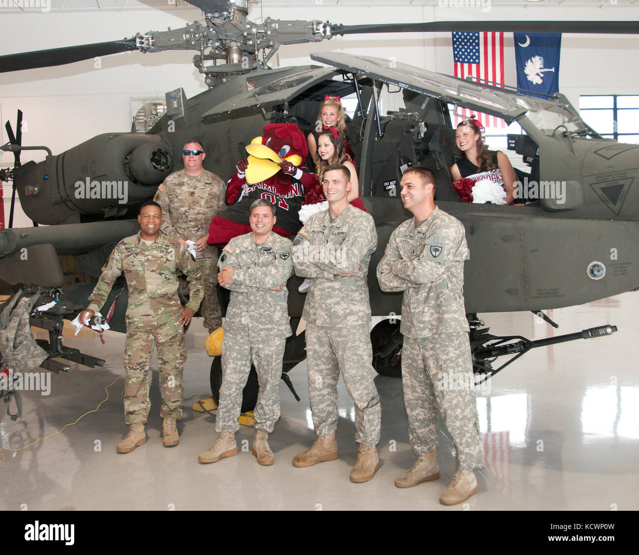 South Carolina Army National Guard Soldiers at the Army Aviation