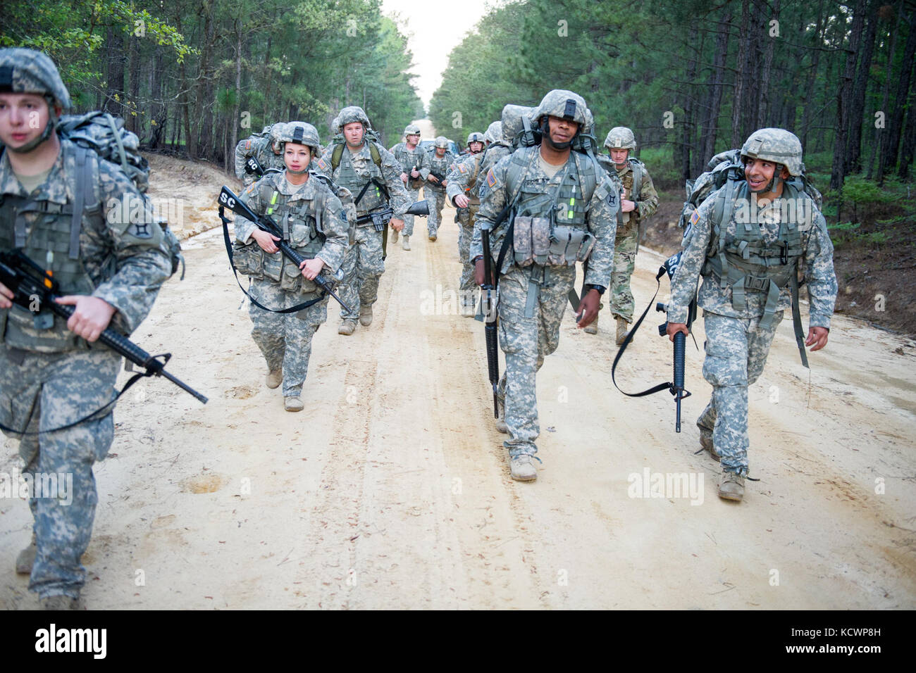 U.S. Soldiers assigned to the Florida Army National Guard conduct a 12 ...