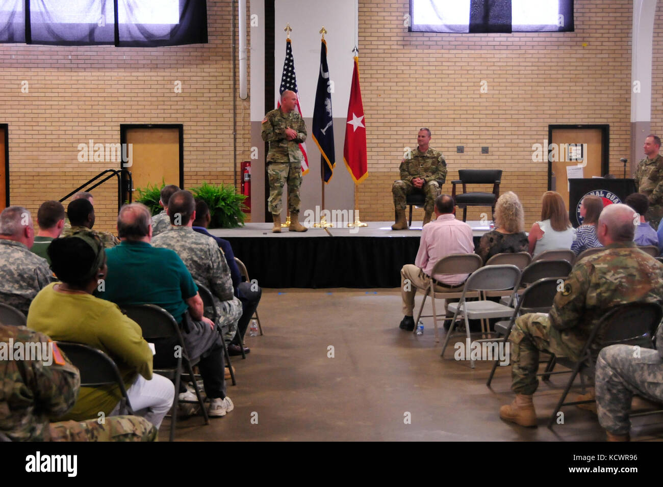 Lt. Col. John C. Ramsey Jr., is promoted to colonel in front of his ...