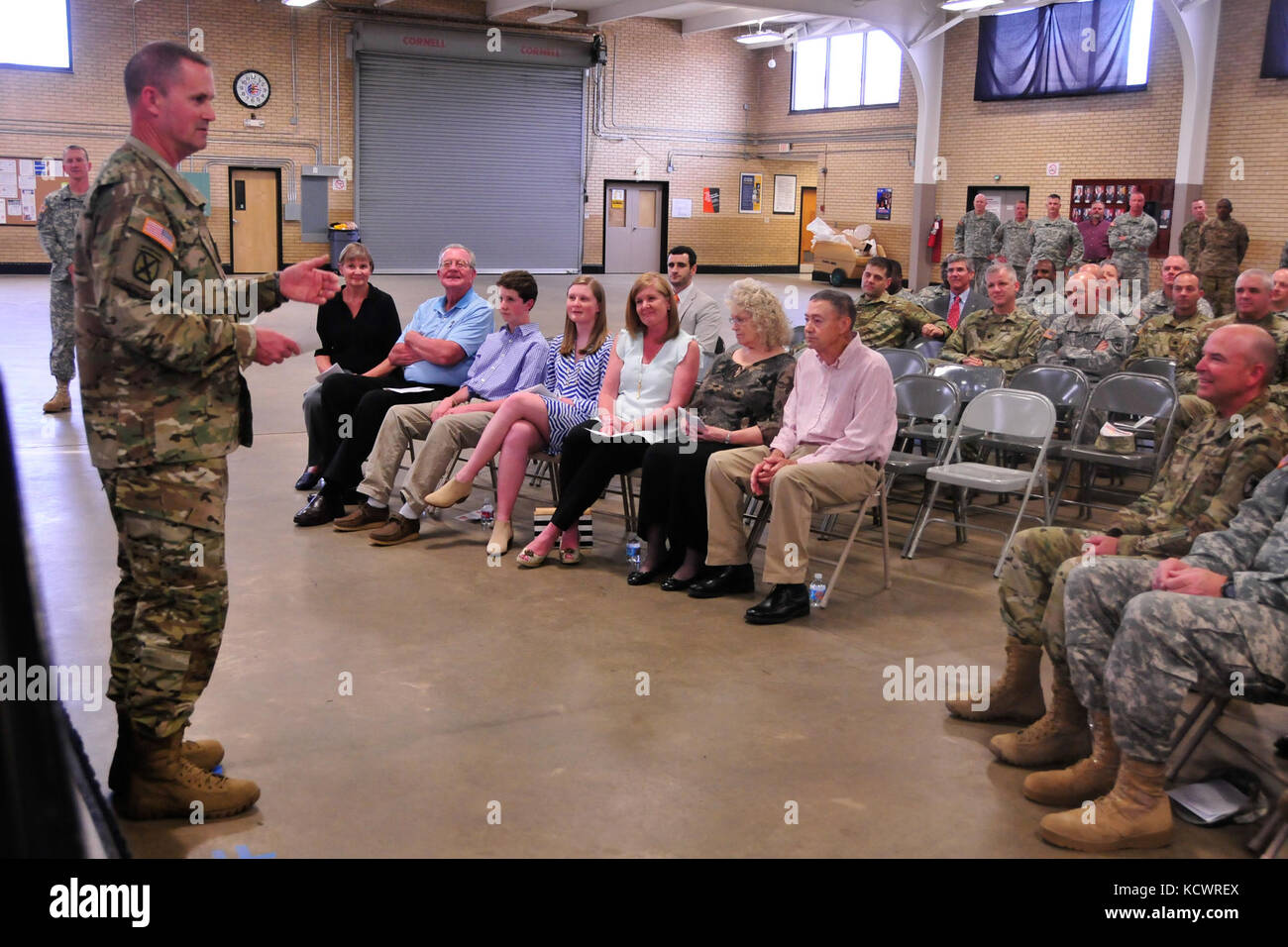 Lt. Col. John C. Ramsey Jr., is promoted to colonel in front of his ...