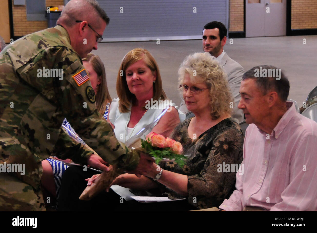 Lt. Col. John C. Ramsey Jr., is promoted to colonel in front of his ...