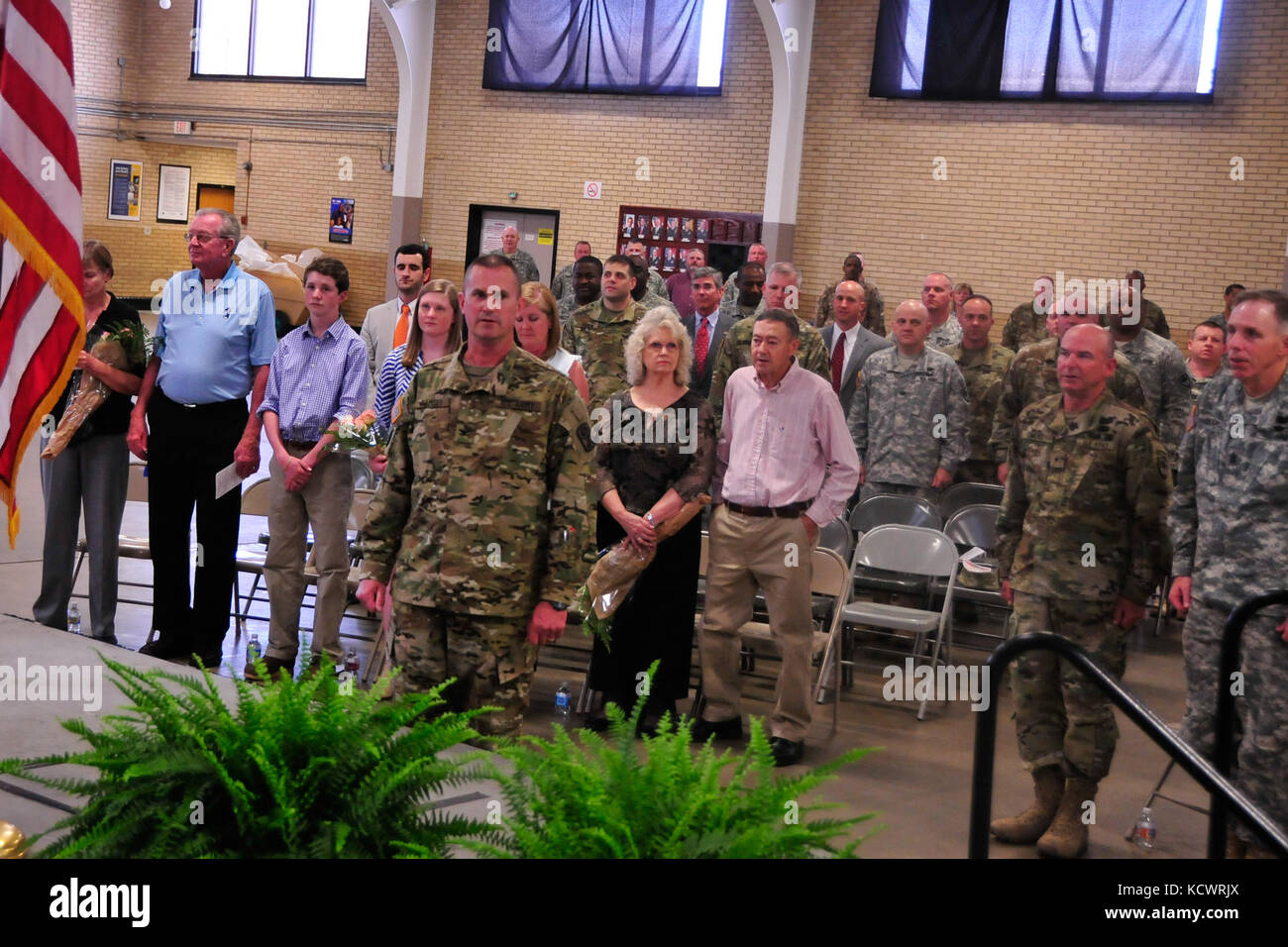 Lt. Col. John C. Ramsey Jr., is promoted to colonel in front of his ...