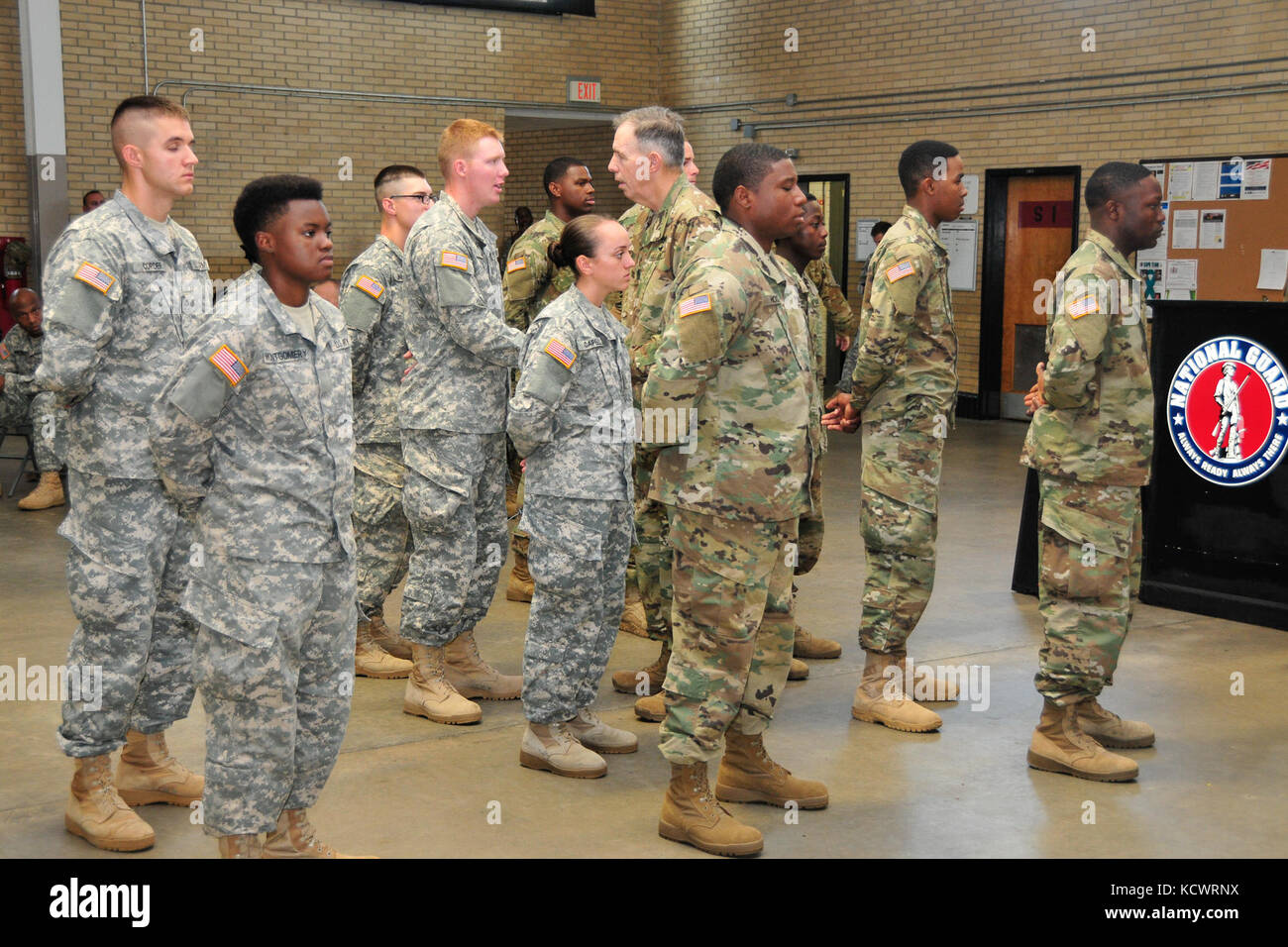 South Carolina Army National Guard Soldiers Attend One Last Drill With ...