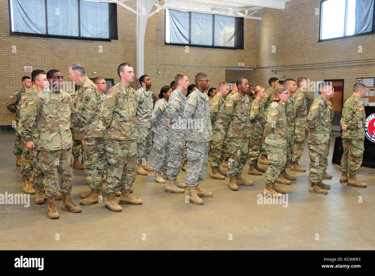 South Carolina Army National Guard Soldiers attend one last drill with ...