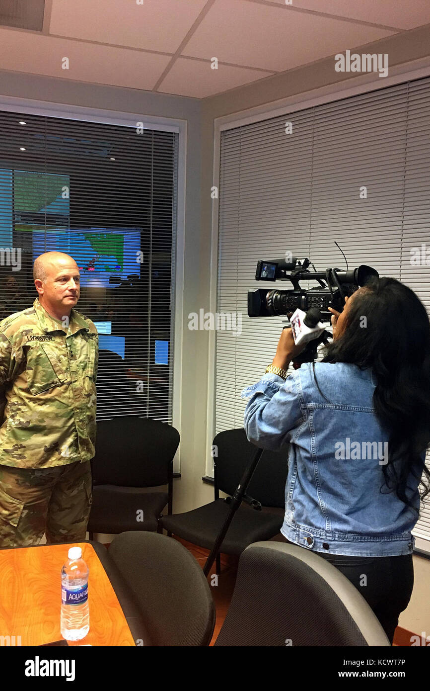 U.S. Soldiers and Airmen with the South Carolina National Guard and agency planners execute the