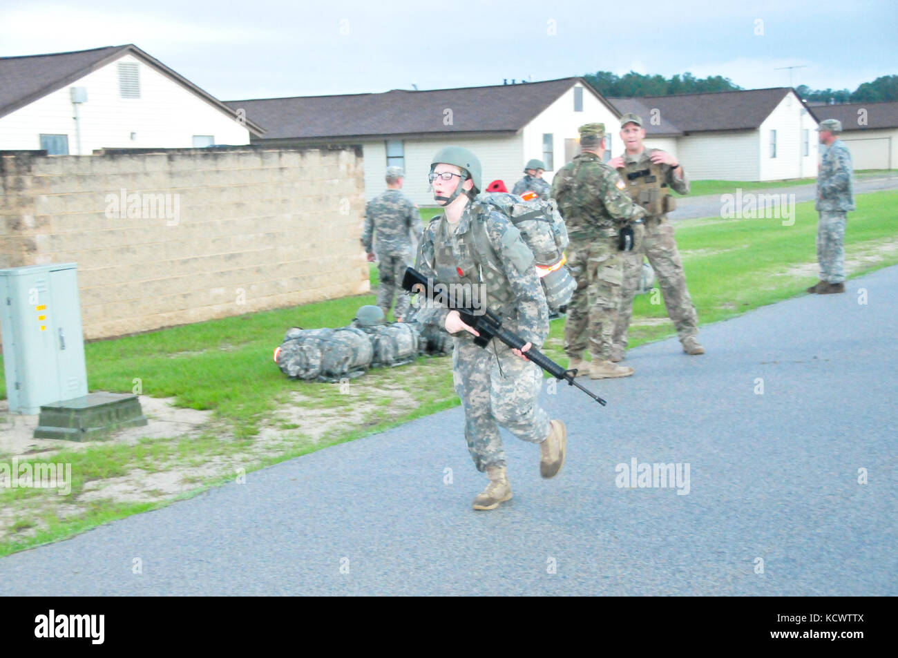 Soldiers from South Carolina, Florida, Alabama, and Puerto