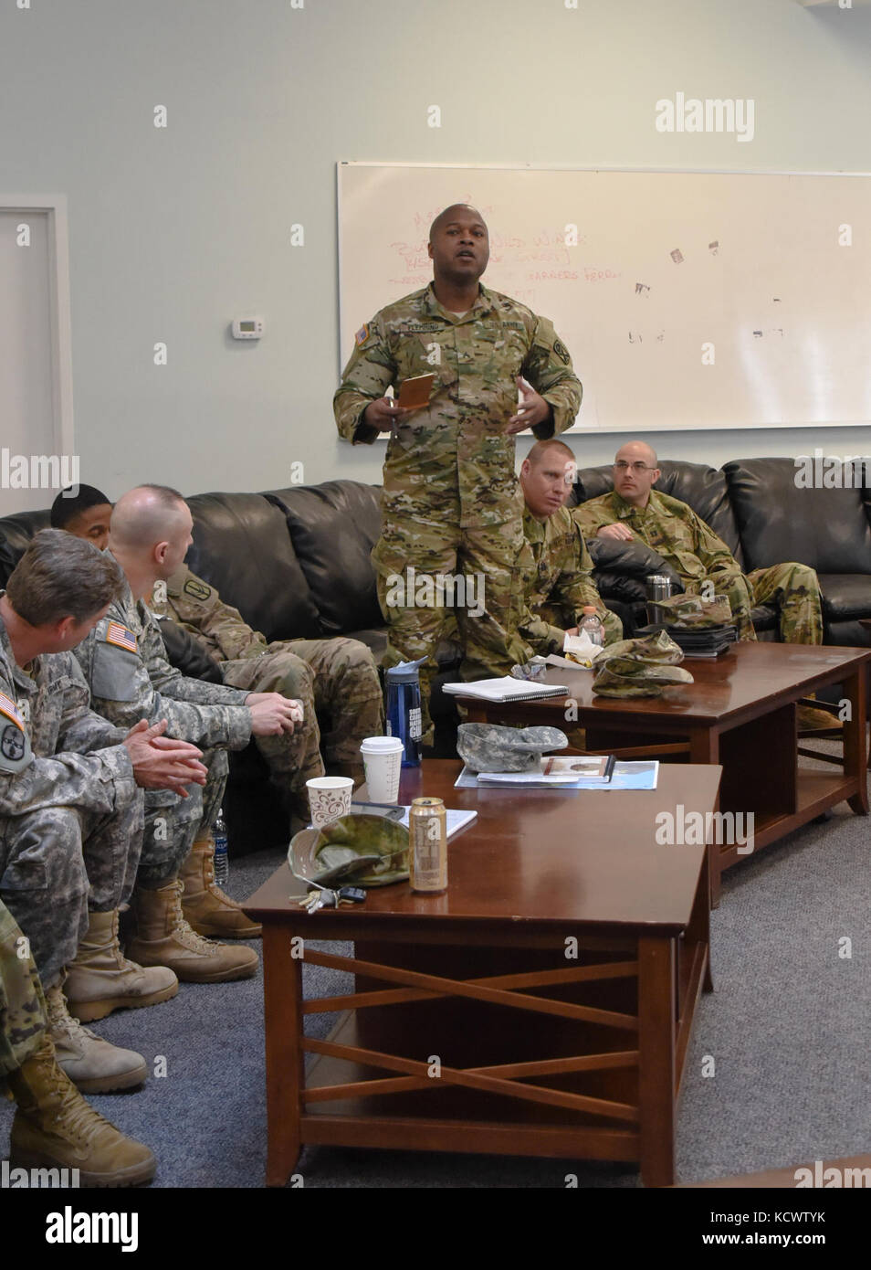 U.S. Army Cpl. Emanuel Flemming, a chaplain candidate in the 263rd Army