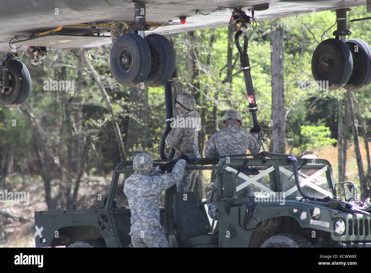 South Carolina Army National Guard Soldiers with Detachment 1, Company