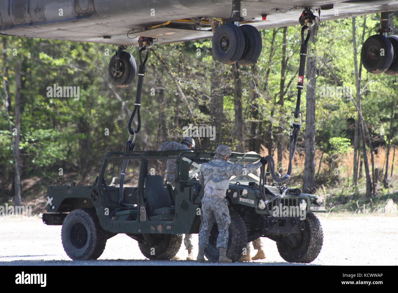 South Carolina Army National Guard Soldiers with Detachment 1, Company