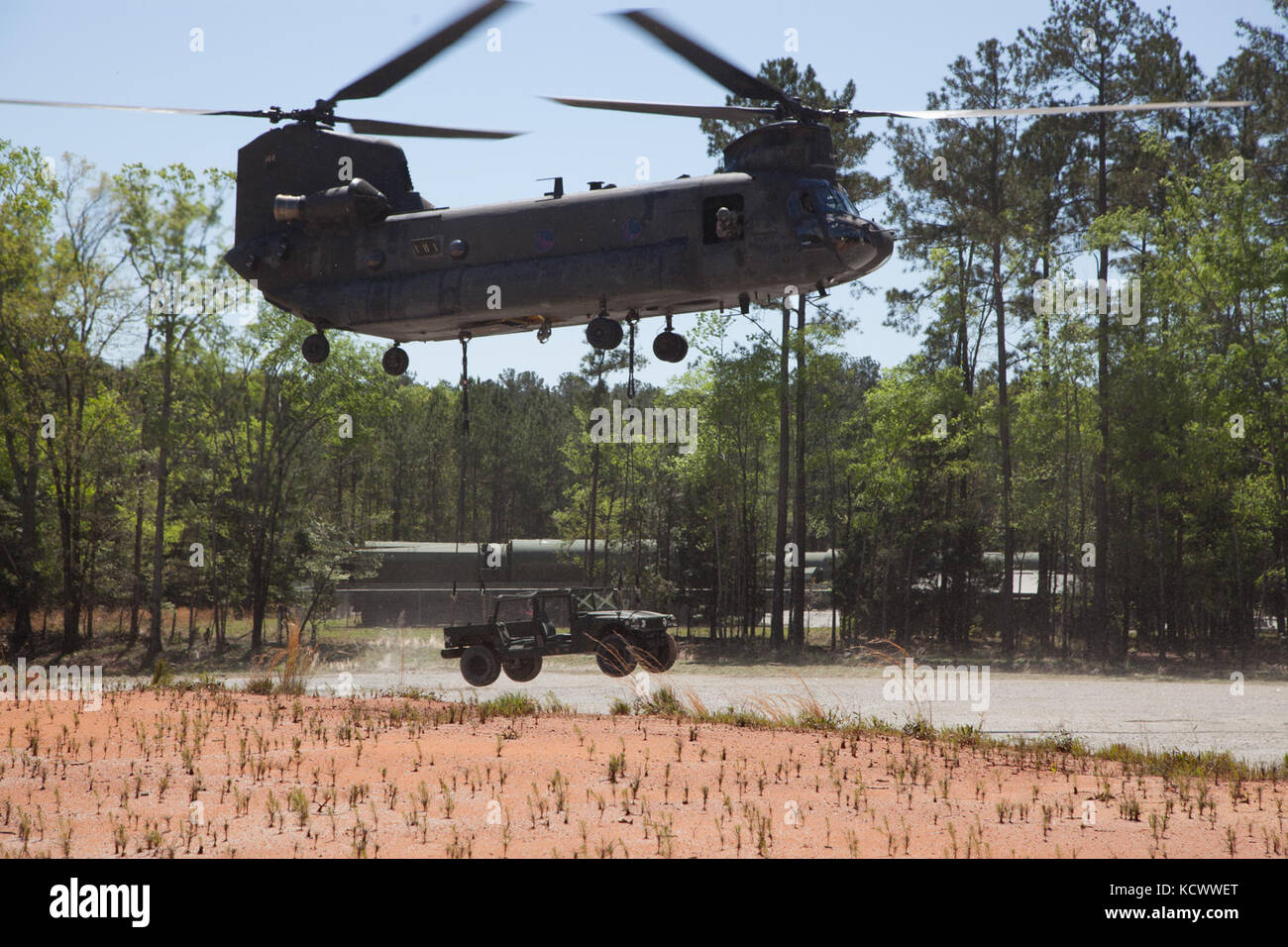 South Carolina Army National Guard Soldiers with Detachment 1, Company