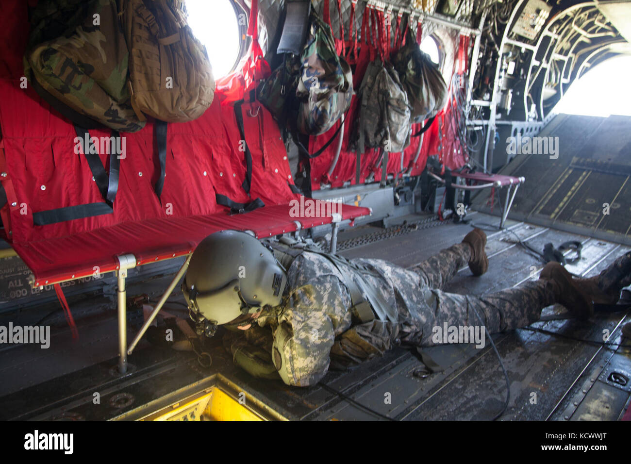South Carolina Army National Guard Soldiers with Detachment 1, Company