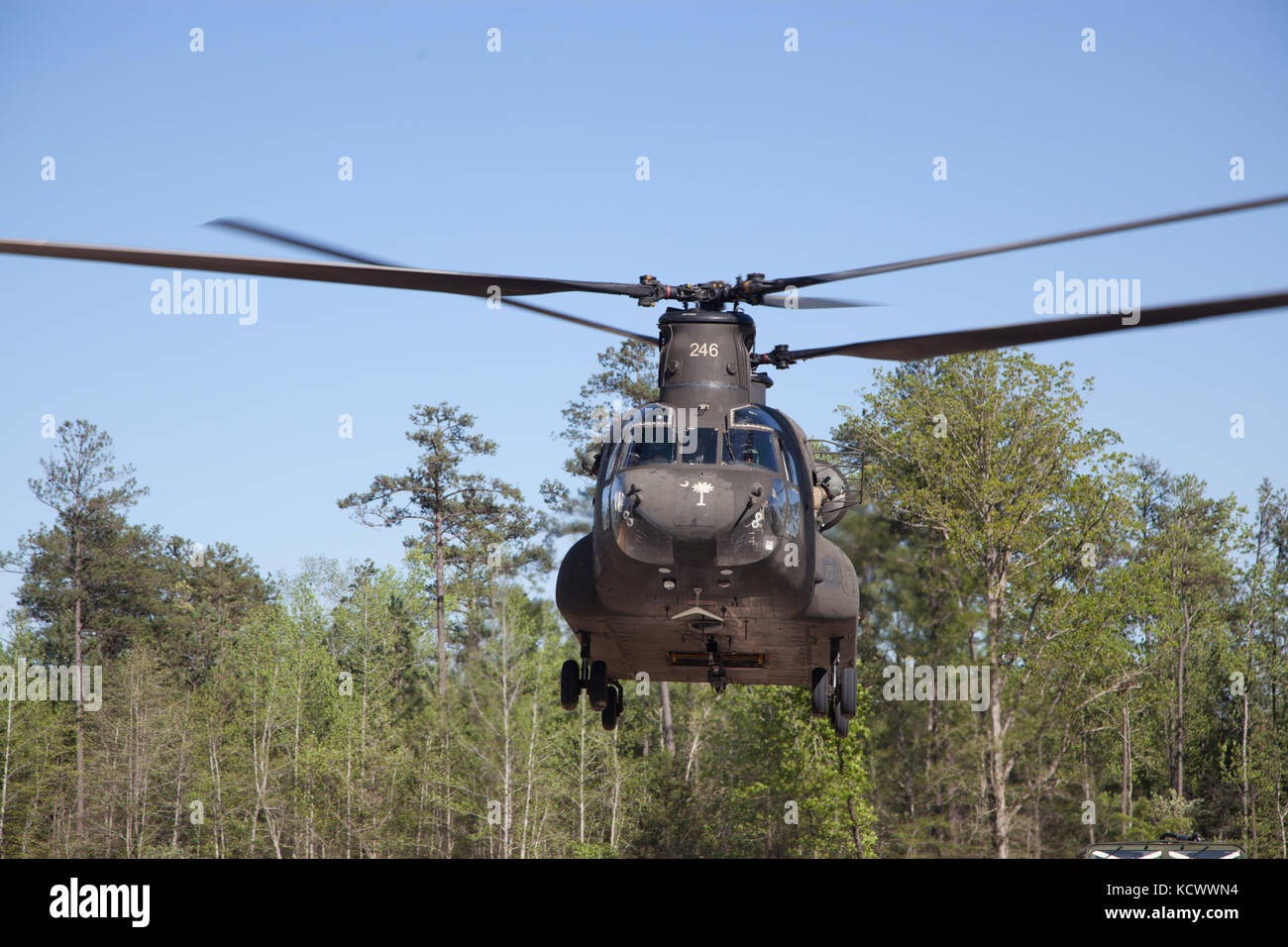 South Carolina Army National Guard Soldiers with Detachment 1, Company