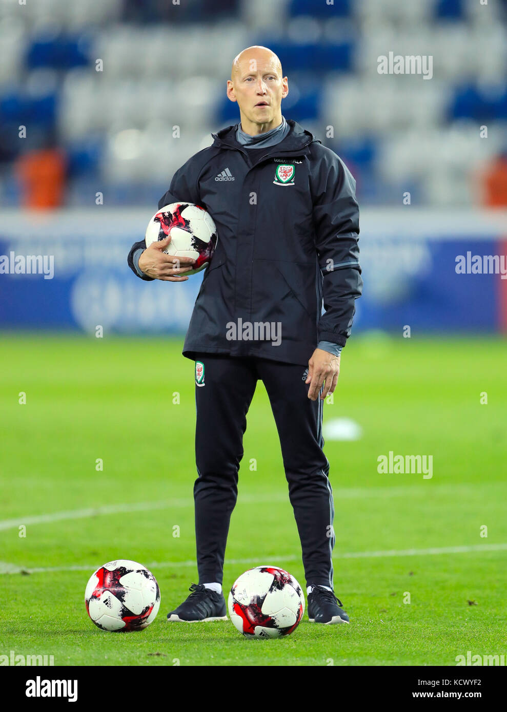 Wales Masseur Paul Harris During The 2018 Fifa World Cup Qualifying Wales Masseur Paul Harris During The 2018 Fifa World Cup Qualifying Group D Match At Boris Paichadze Dinamo Arena Tbilisi Press Association Photo