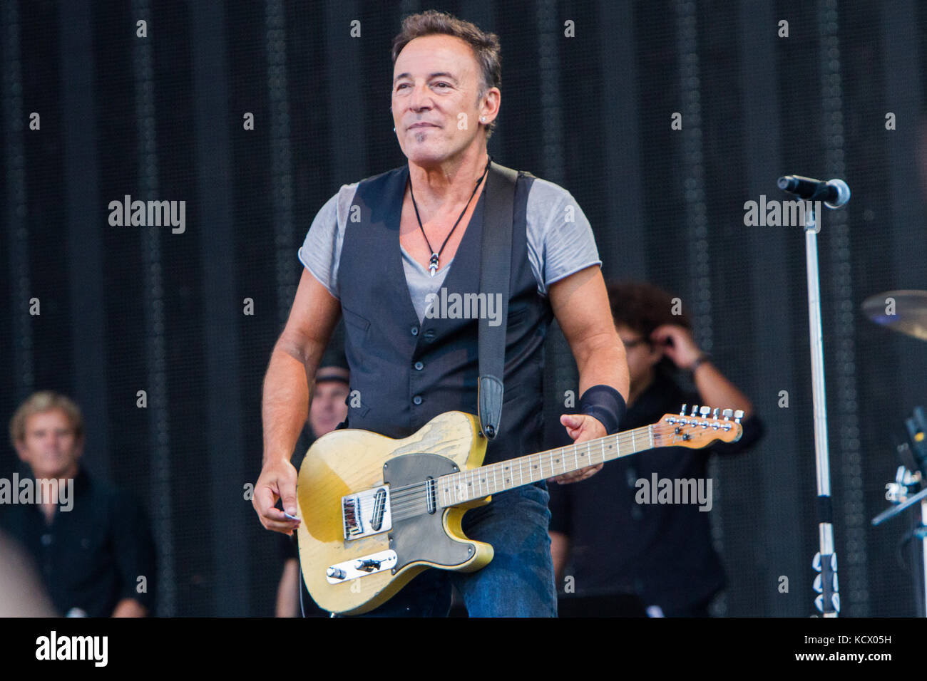 Zurich Switzerland. 09th July 2012. Bruce Springsteen performs live on  stage at Stadion Letzigrund during the "Wrencking Ball Tour Stock Photo -  Alamy