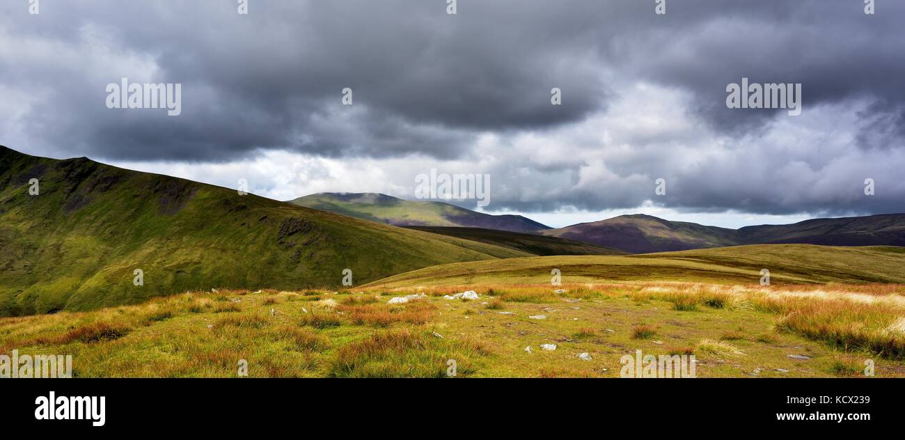 Dark clouds over the Northern fells Stock Photo - Alamy
