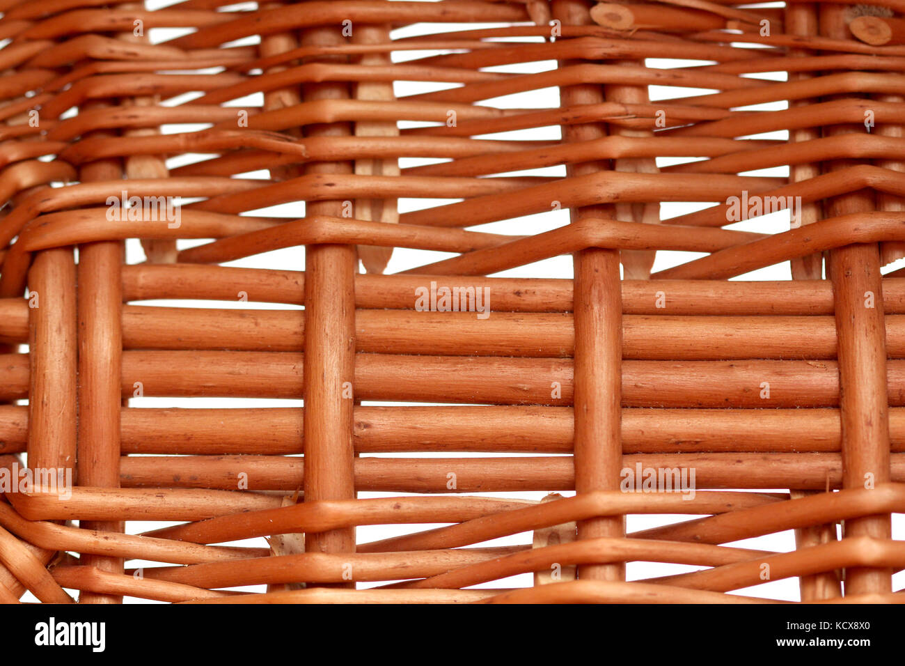 wicker wood texture Stock Photo Alamy