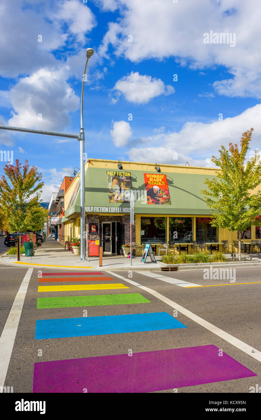 Pulp Fiction Coffee House and bookstore, Kelowna, Okanagan Region