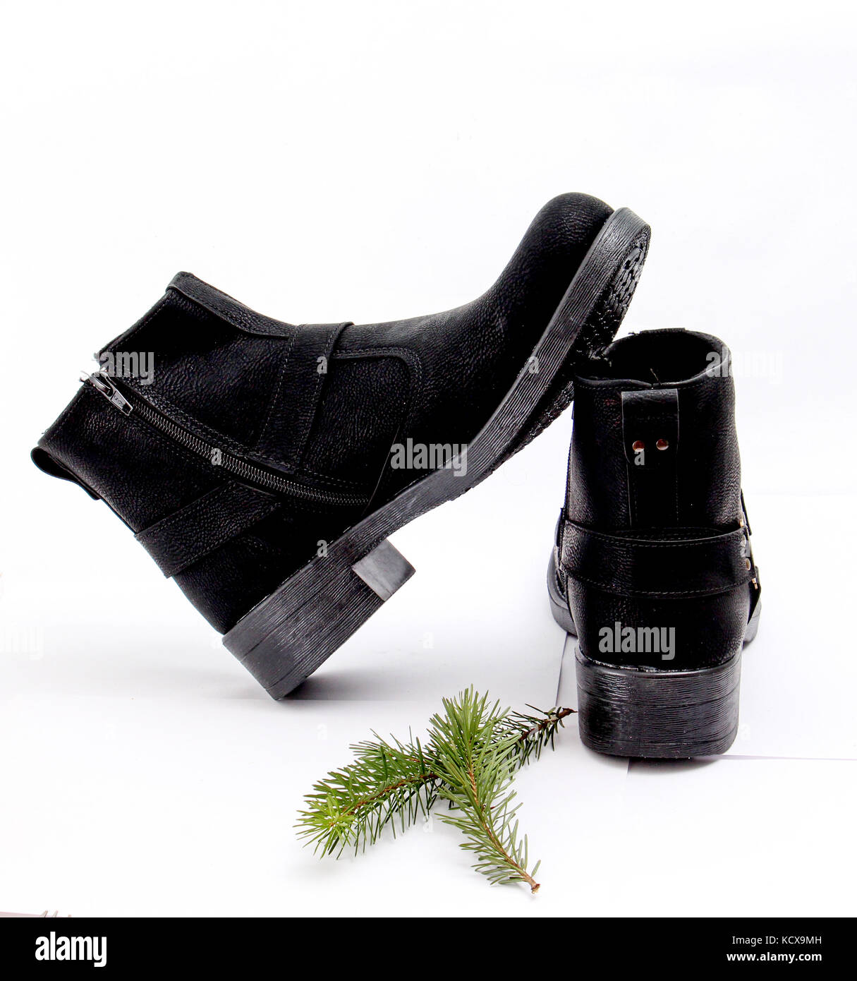 mens stylish black boots