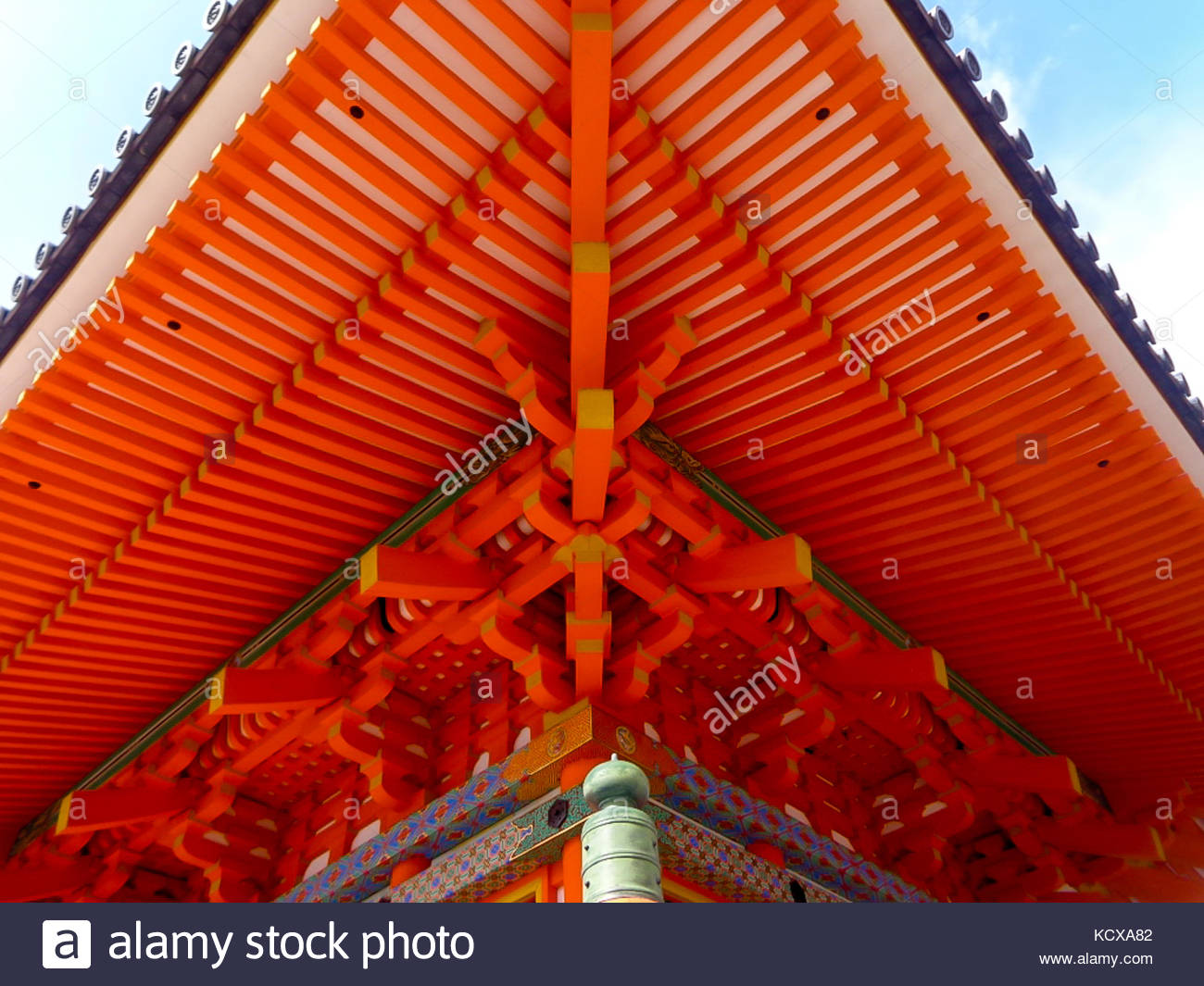 Traditional Japanese Roofing High Resolution Stock Photography and