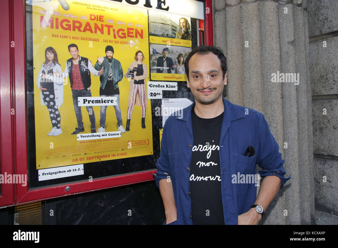 Austrian comedy movie Die Migrantigen premiere at the Abaton Featuring ...
