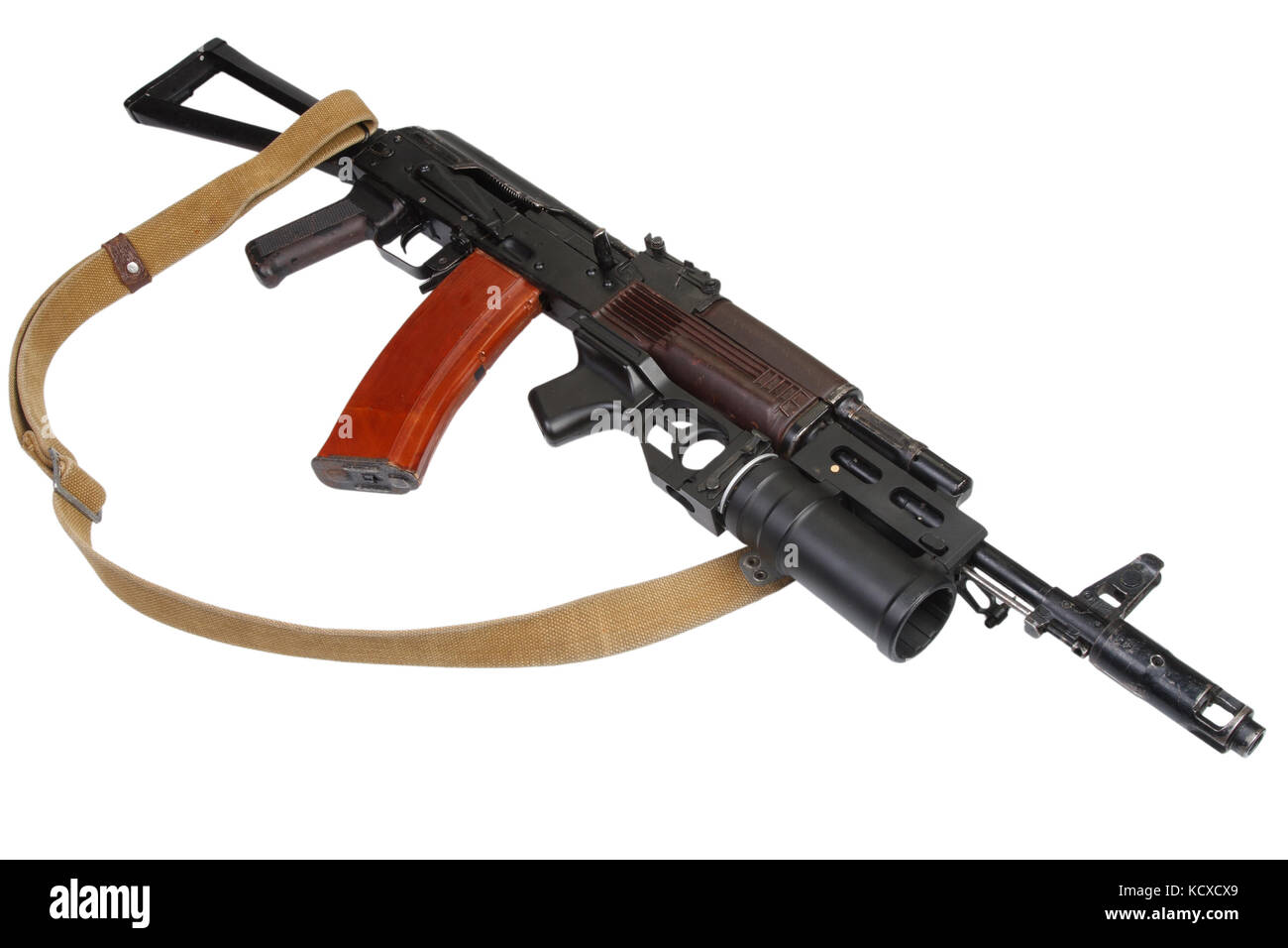 Kalashnikov AK with under-barrel grenade launcher Stock