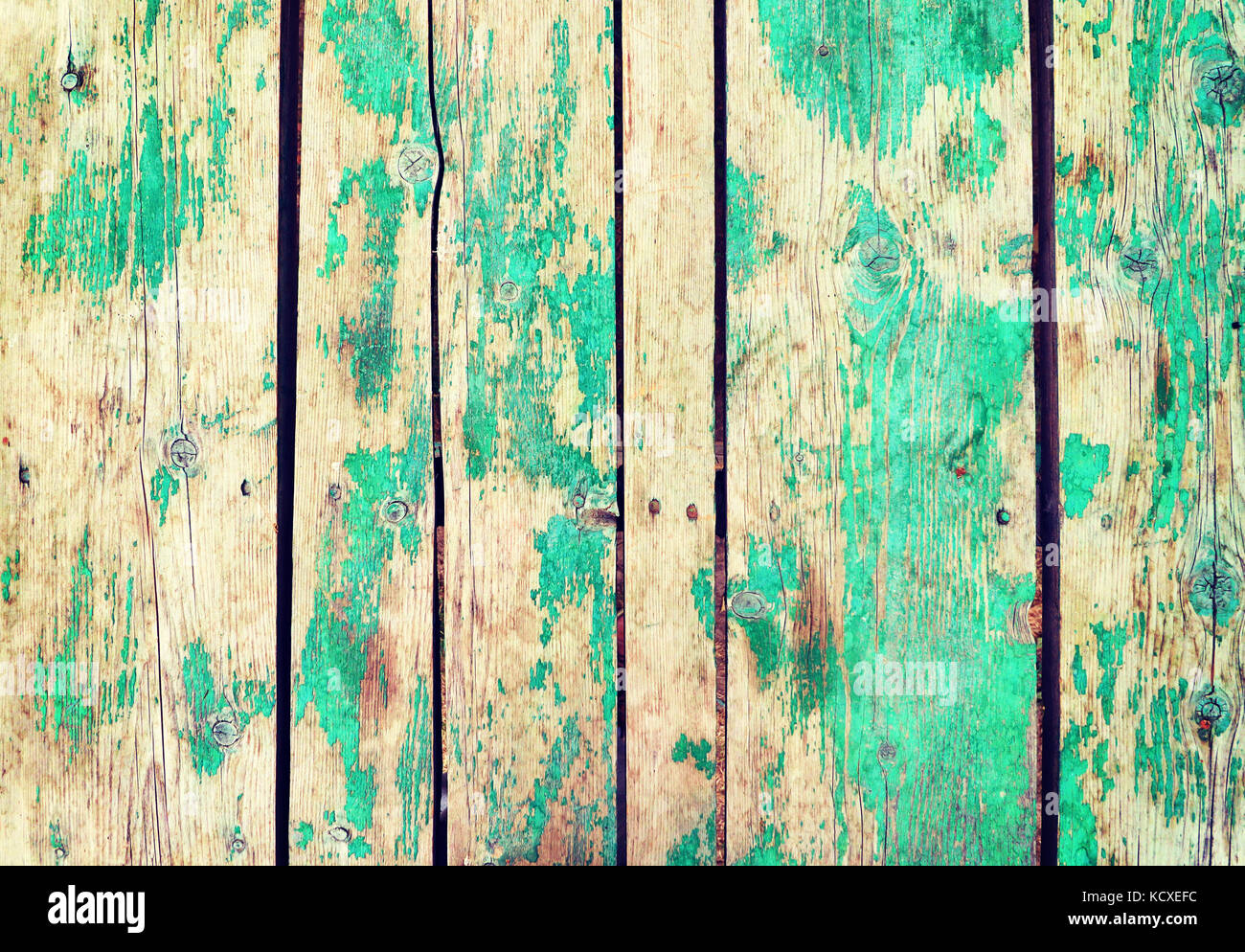 Vintage wood background with peeling paint texture Stock Photo - Alamy