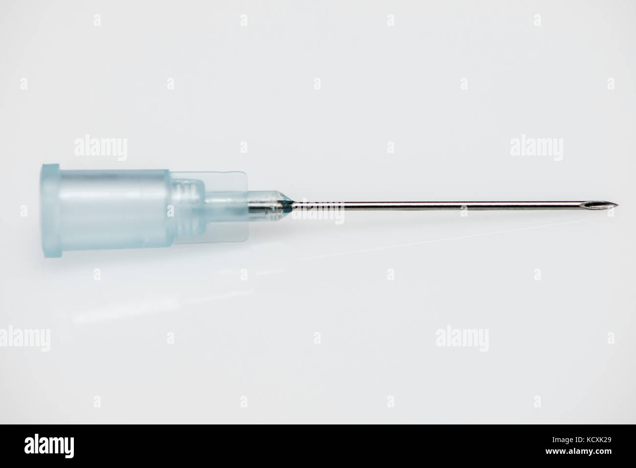 needle cannula macro Stock Photo