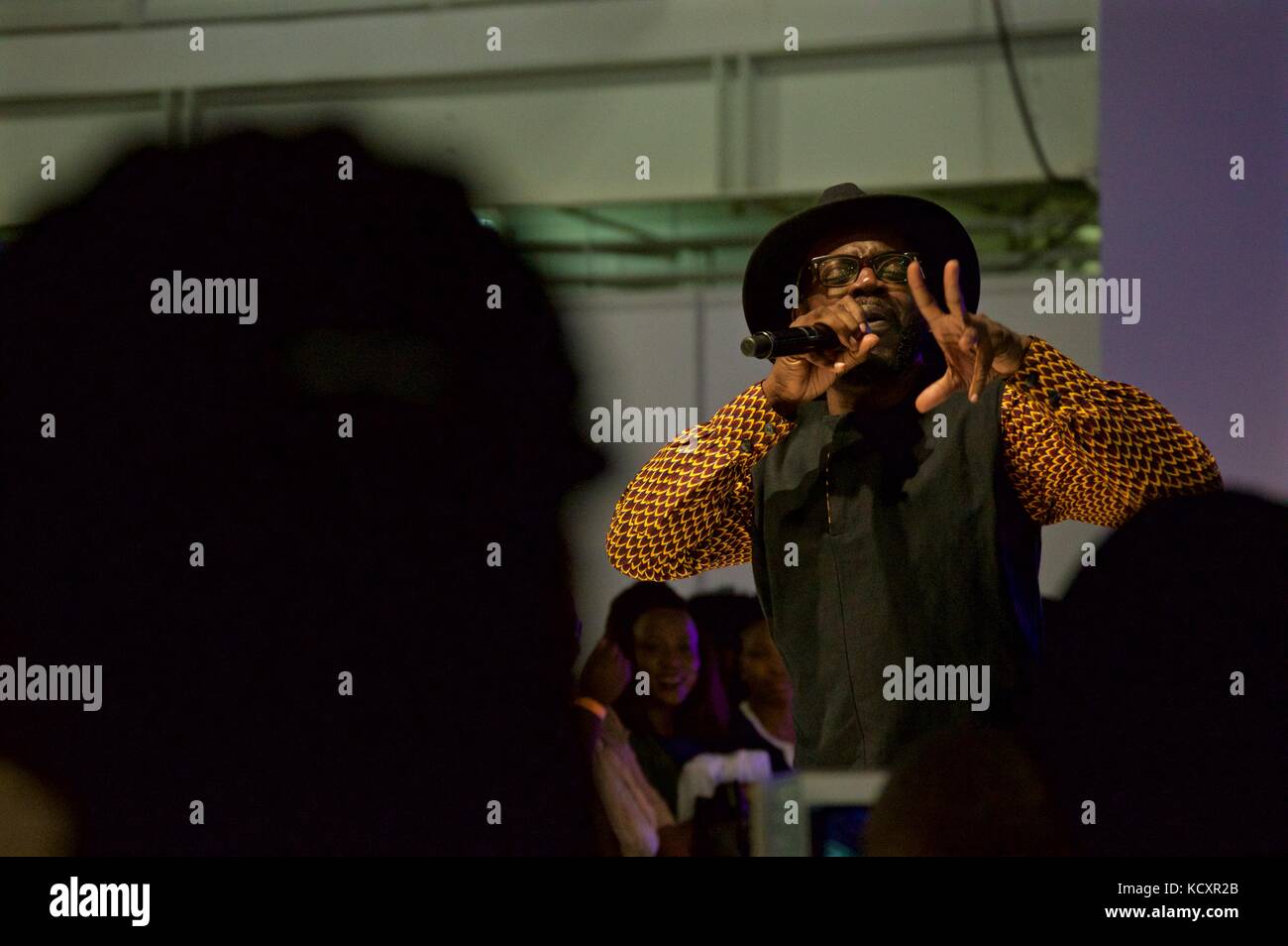 Breis performing at Africa Fashion Week London 2016 Stock Photo - Alamy