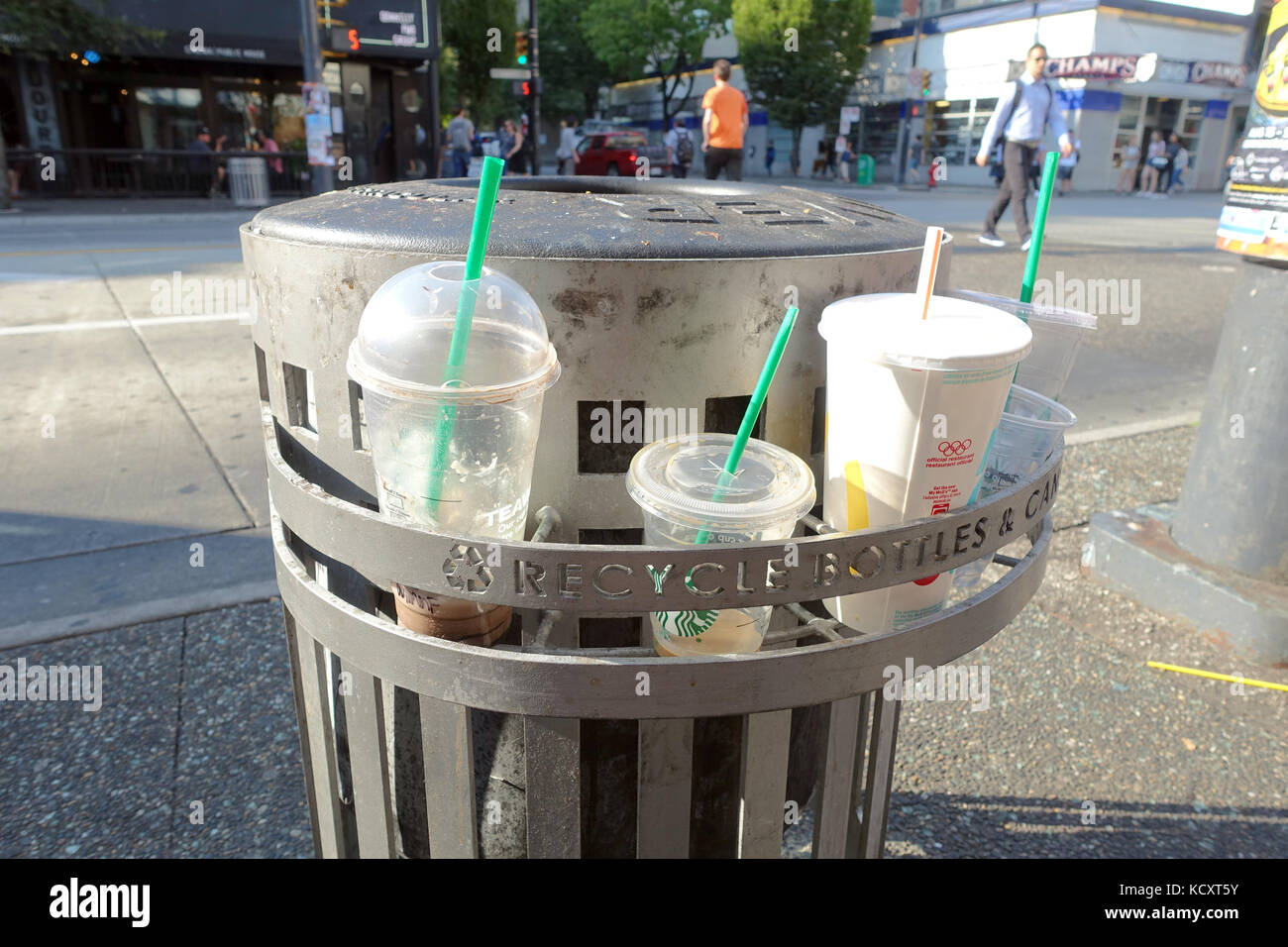 One Way Cups Different kinds of one-way cups can be seen in the intended holder of a ...
