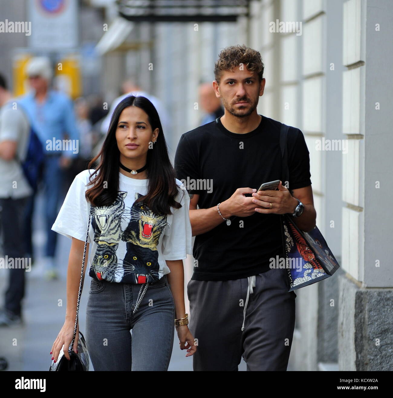 Alessio cerci and federica riccardi hi-res stock photography and images -  Alamy