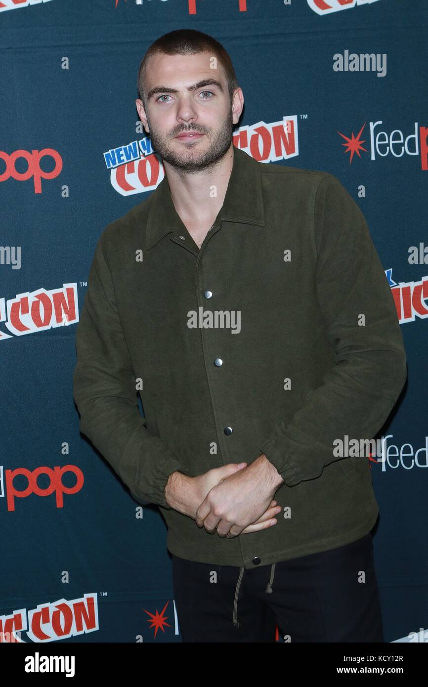 New York, NY, USA. 7th Oct, 2017. Alex Roe at Freeform's Siren at New ...