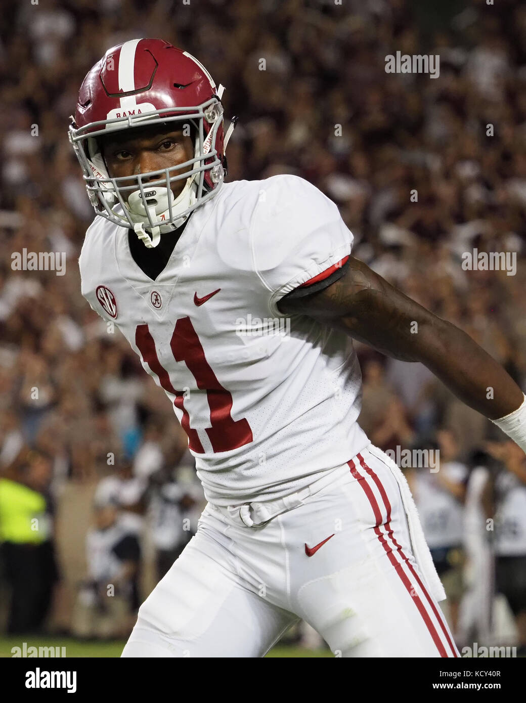 Oct 7, 2017. Henry Ruggs III 11 of the Alabama Crimson Tide in action