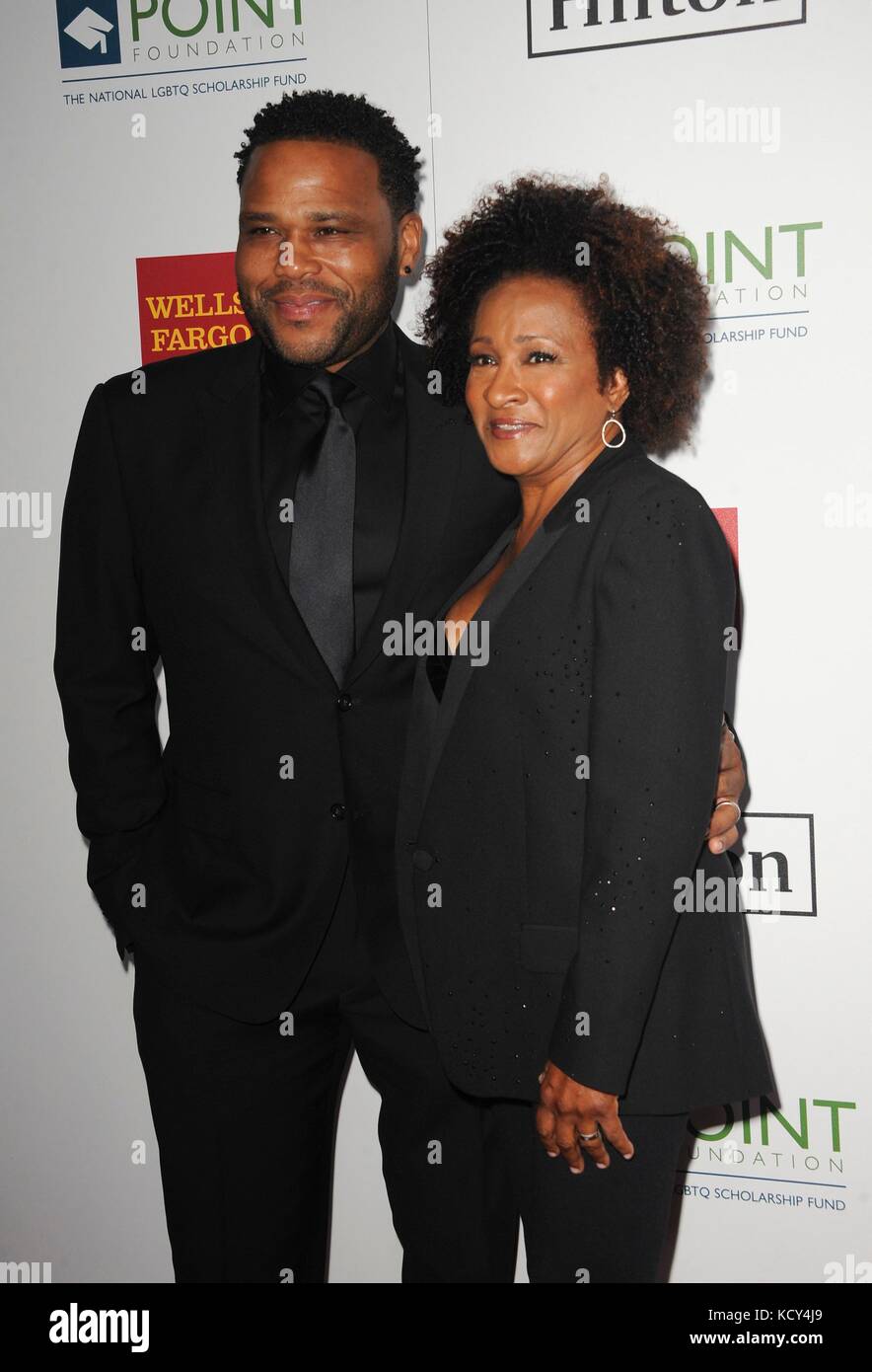 Beverly Hills, CA. 7th Oct, 2017. Anthony Anderson, Wanda Sykes at ...