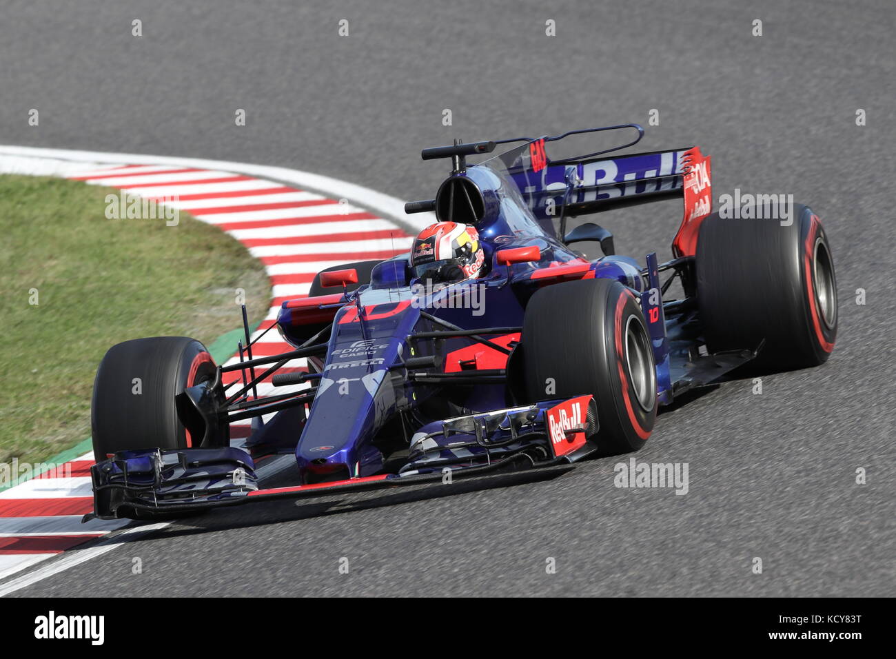 Suzuka, Japan. 8th Oct, 2017. Pierre Gasly F1 Japanese Formula One