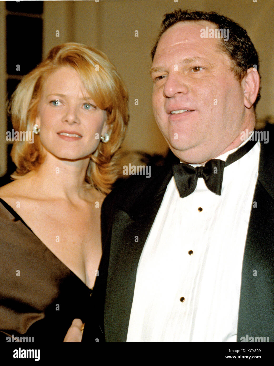 Miramax Films Co-chairman Harvey Weinstein and his wife, Eve Chilton