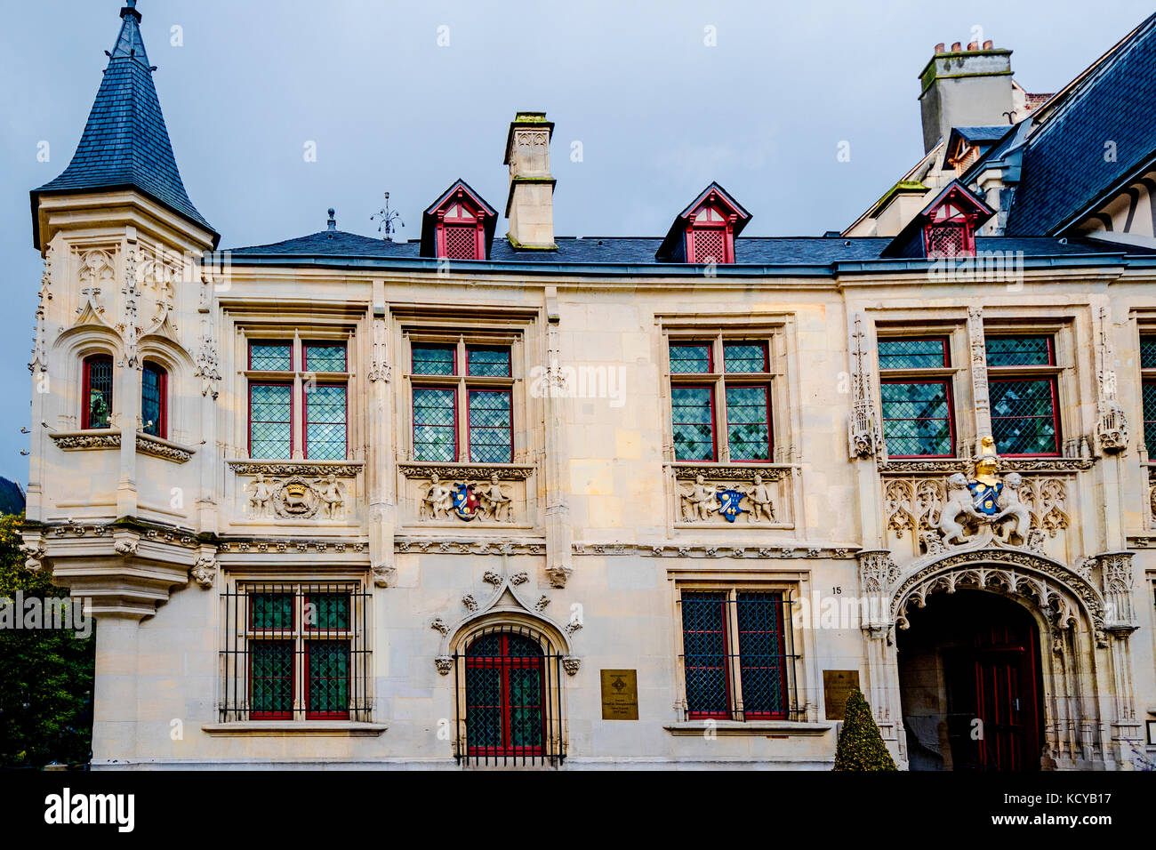 Rouen (France): Hotel de Bourgtheroulde, Normandy, France, Europe Stock Photo
