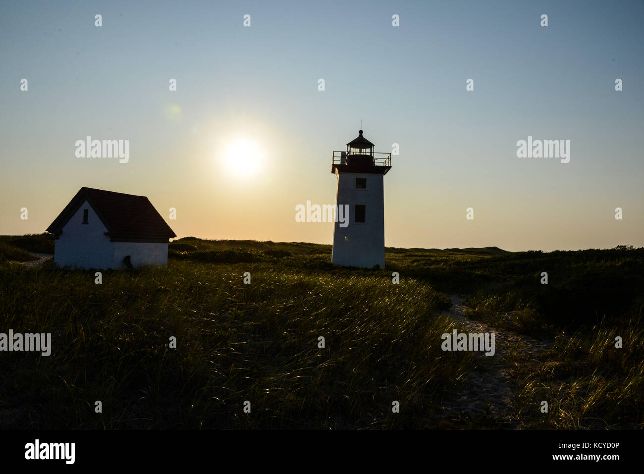 Herring Cove Lighthouse Stock Photo - Alamy