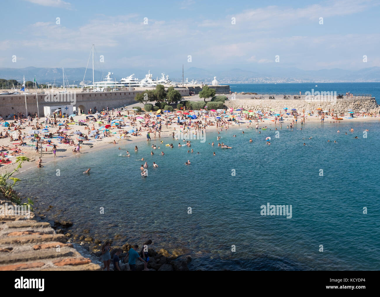 Antibes provence france beach hires stock photography and images Alamy