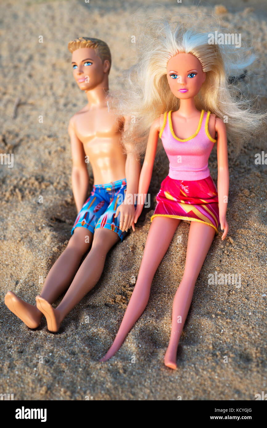 Barbie and Ken dolls Stock Photo - Alamy
