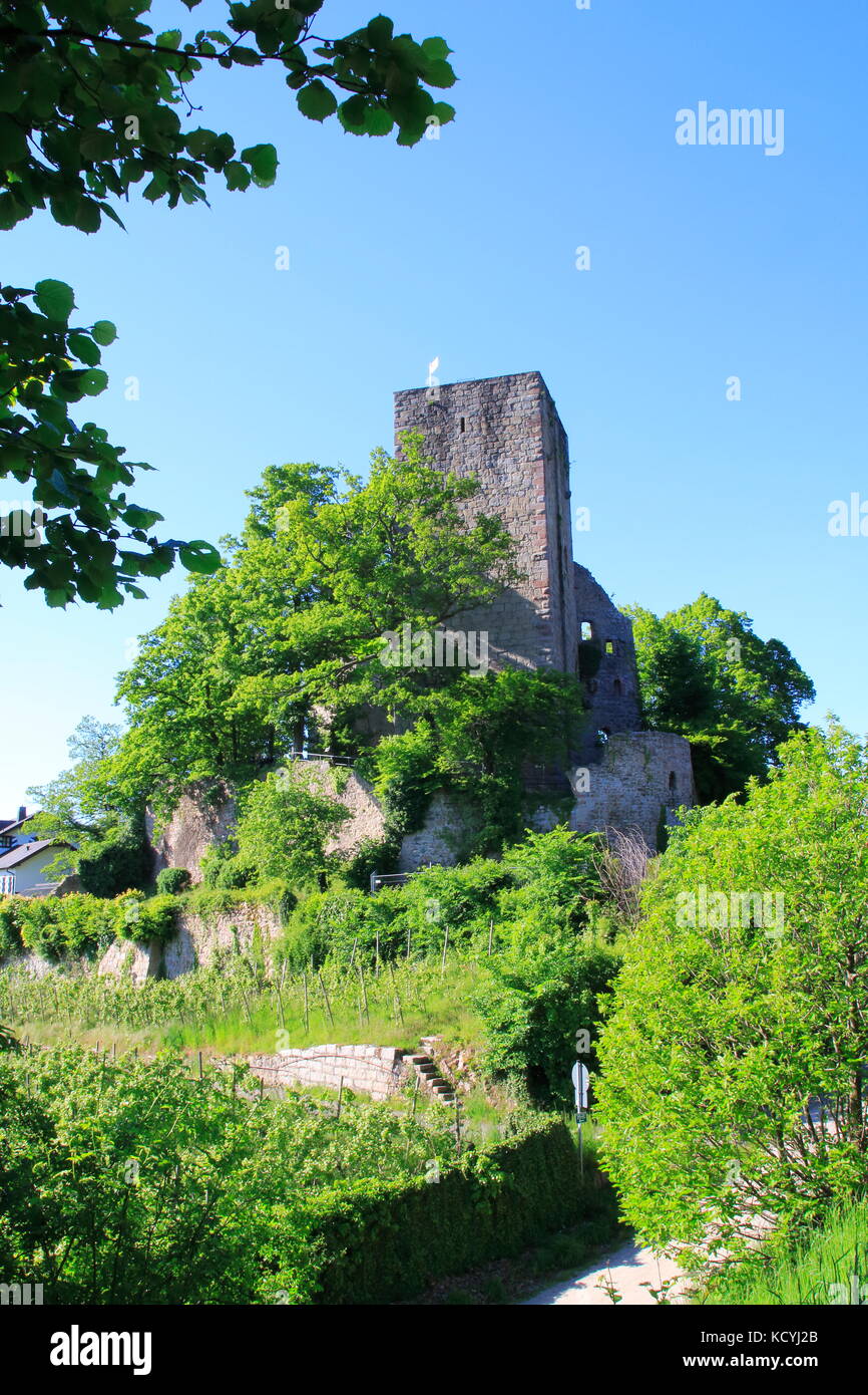 Burg Windeck bei Bühl Kappelwindeck im Schwarzwald Stock Photo