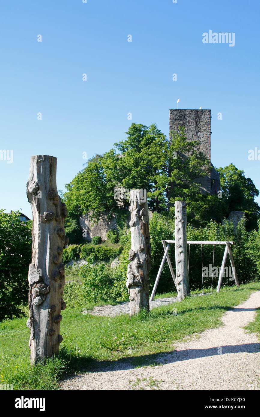 Burg Windeck bei Bühl Kappelwindeck im Schwarzwald Stock Photo