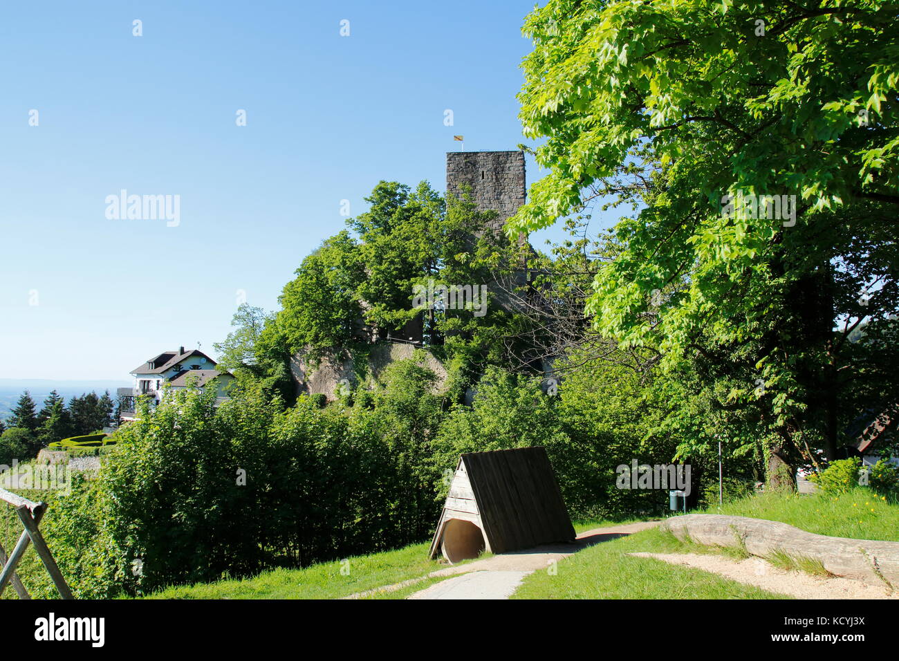 Burg Windeck bei Bühl Kappelwindeck im Schwarzwald Stock Photo - Alamy