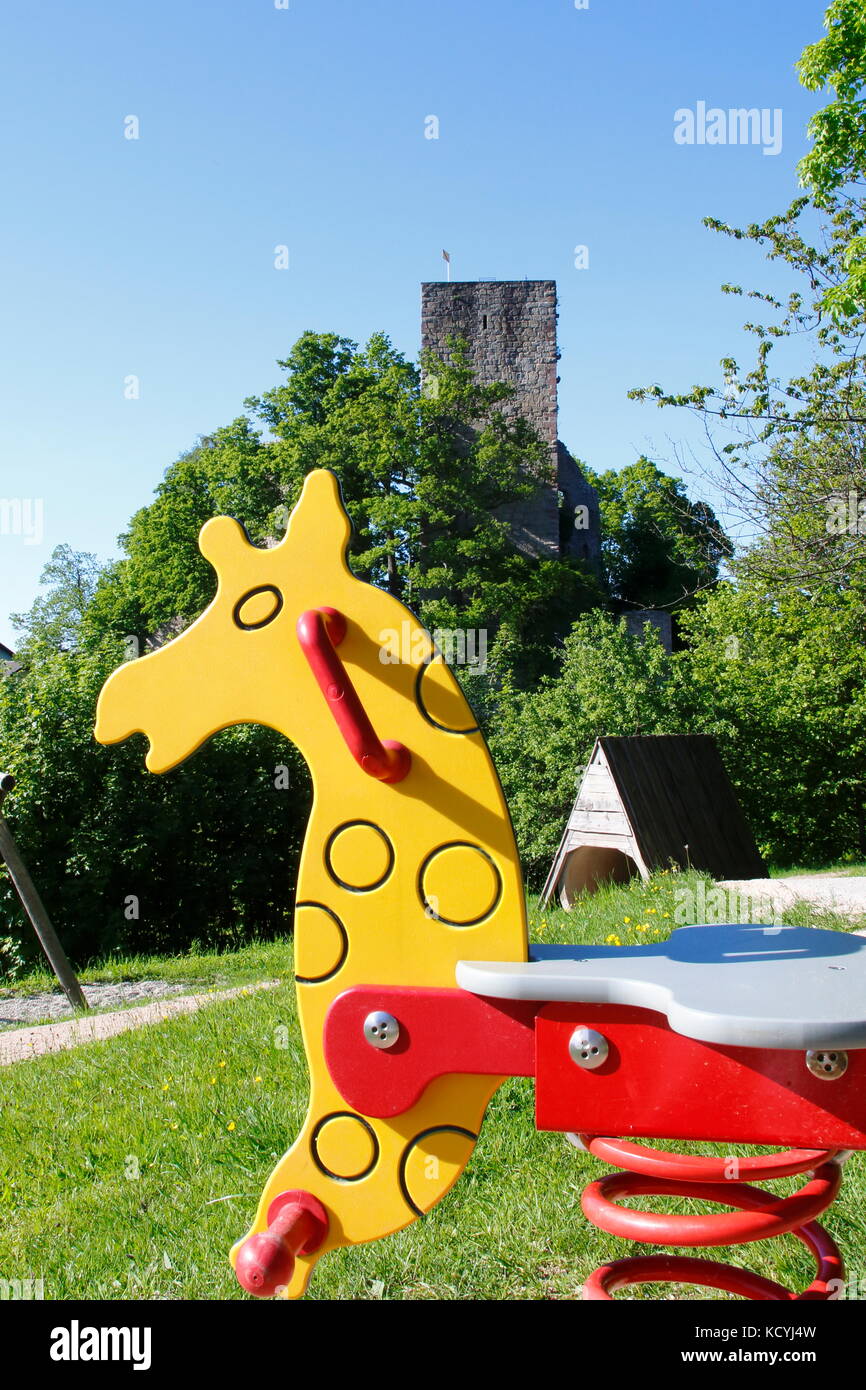 Burg Windeck bei Bühl Kappelwindeck im Schwarzwald Stock Photo
