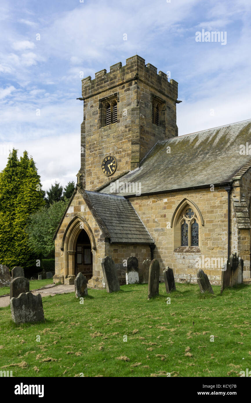 The Church Of St Felix In The North Yorkshire Village Of Felixkirk UK the-church-of-st-felix-in-the-north-yorkshire-village-of-felixkirk-uk